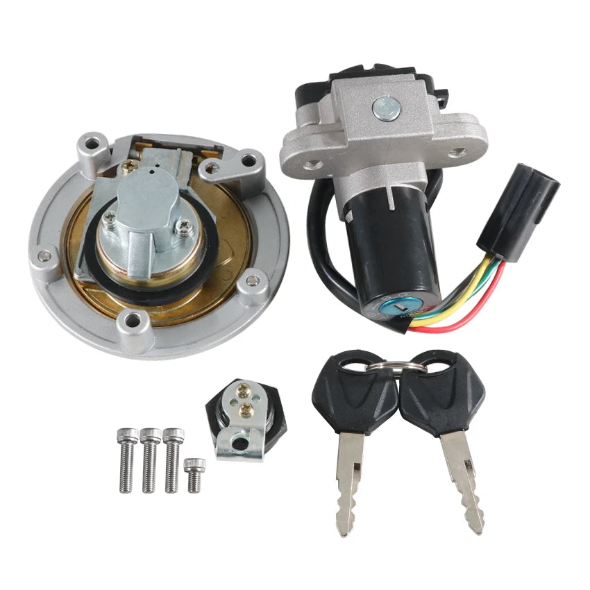 Ignition Key Switch Fuel Tank Cap Lock Set for Ducati ST4 S (2002) ST3 (2003–2007)