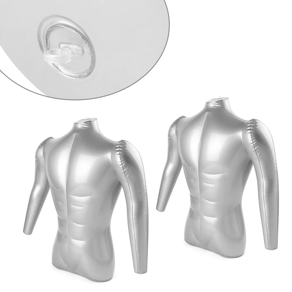 Inflatable Half Body Mannequin Dummy Torso Model