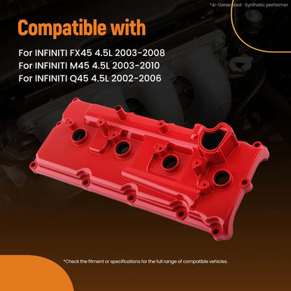 Engine Valve Cover Kit for Infiniti FX45 Q45 M45 4.5L (2002–2010) 13264AR000