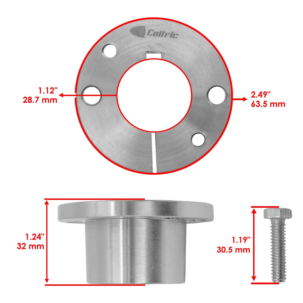Deck Spindle Pulley and Hub Replacement for Scag Super Z 48 (2004–2007)