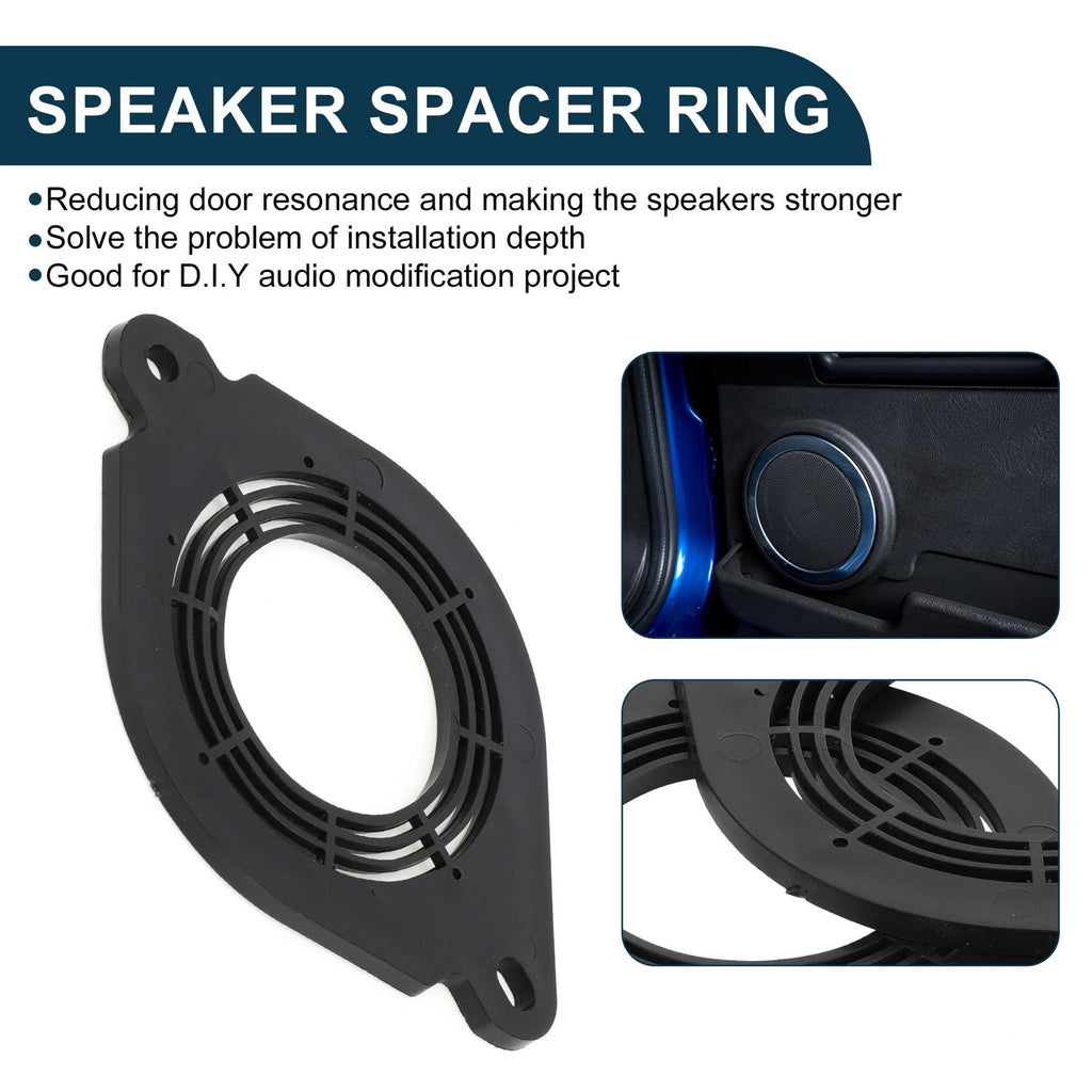 Speaker Spacer Ring Midrange Speaker Adapter for Mazda (2 Pcs) (2009–2015)