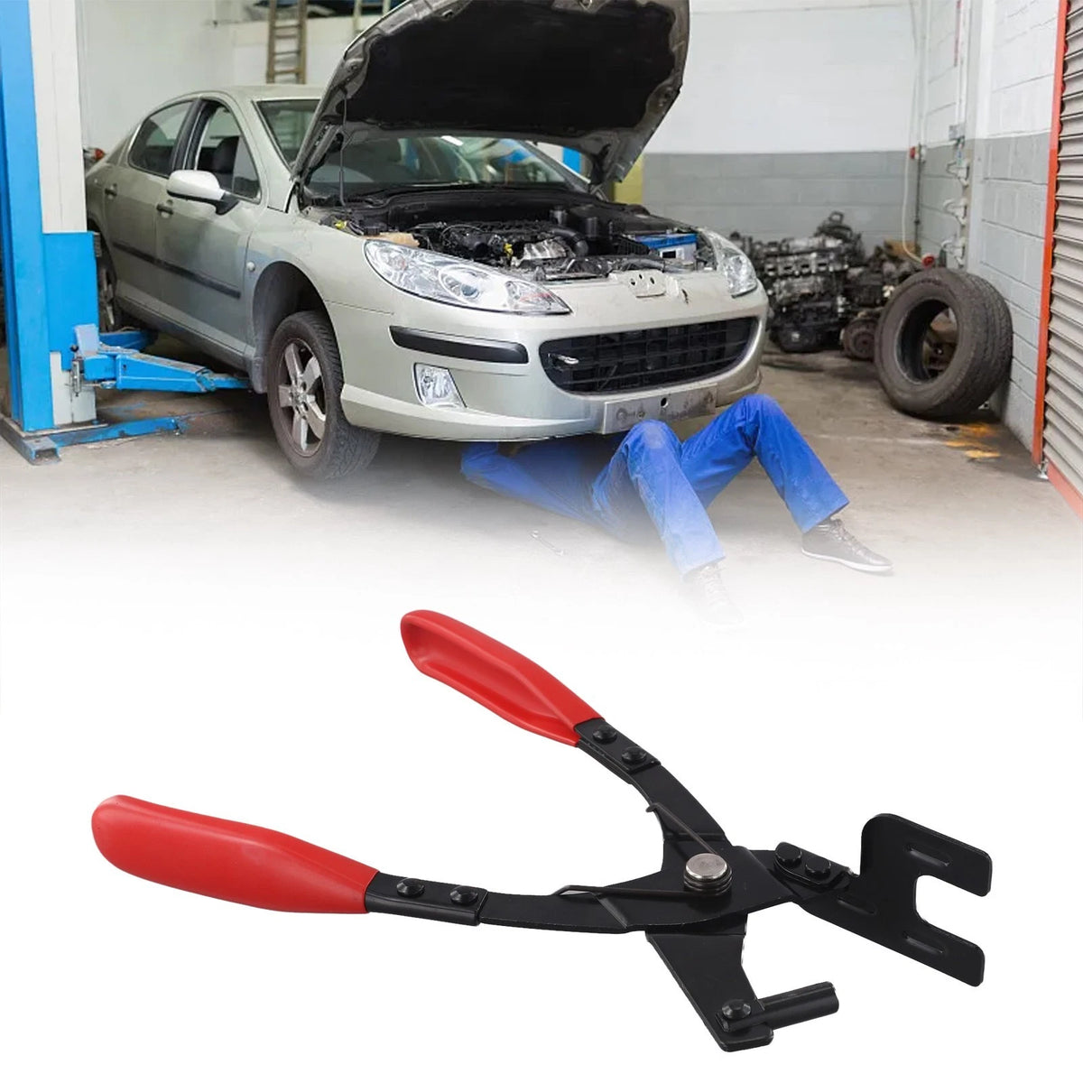 Rubber Bracket Separation Tool for Enhanced Efficiency (25 Degree Offset)