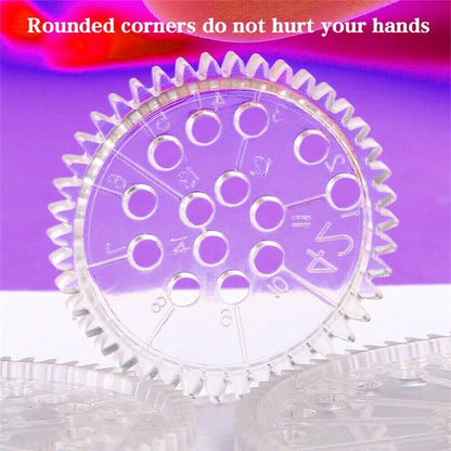 22Pcs Spirograph Drawing Accessories for Kids Toy (No Year Range)