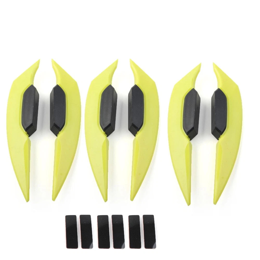 Fairing Winglets Side Spoiler Deflector Air Wing Kit for Universal Motorcycle
