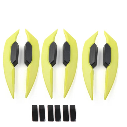 Fairing Winglets Side Spoiler Deflector Air Wing Kit for Universal Motorcycle
