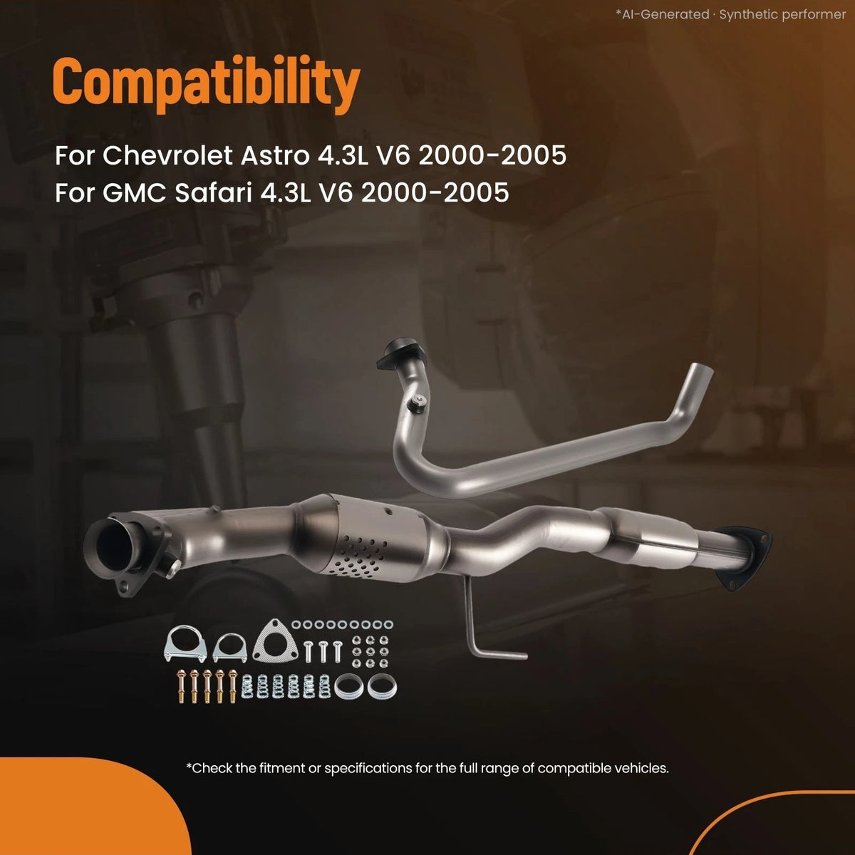 Catalytic Converter for Chevrolet Astro / GMC Safari 4.3L V6 (2000–2005)