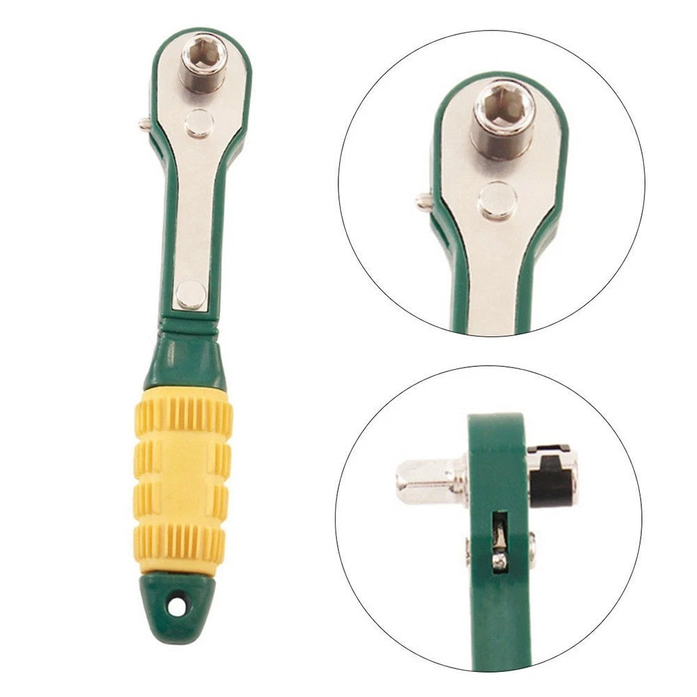Quick Ratchet Wrench 1/4 Inch Socket for Pneumatic Tools