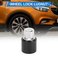 Wheel Lock Lug Nut with Antitheft Screw Removal Key for Vauxhall Opel