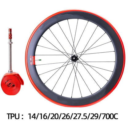 Ergonomic TPU Bicycle Inner Tubes for Comfort and Speed