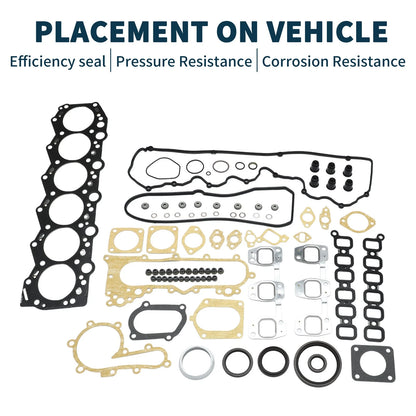 Cylinder Head Gasket Kit for Toyota 1HD-FTE 1HD-24V (2000–2010)