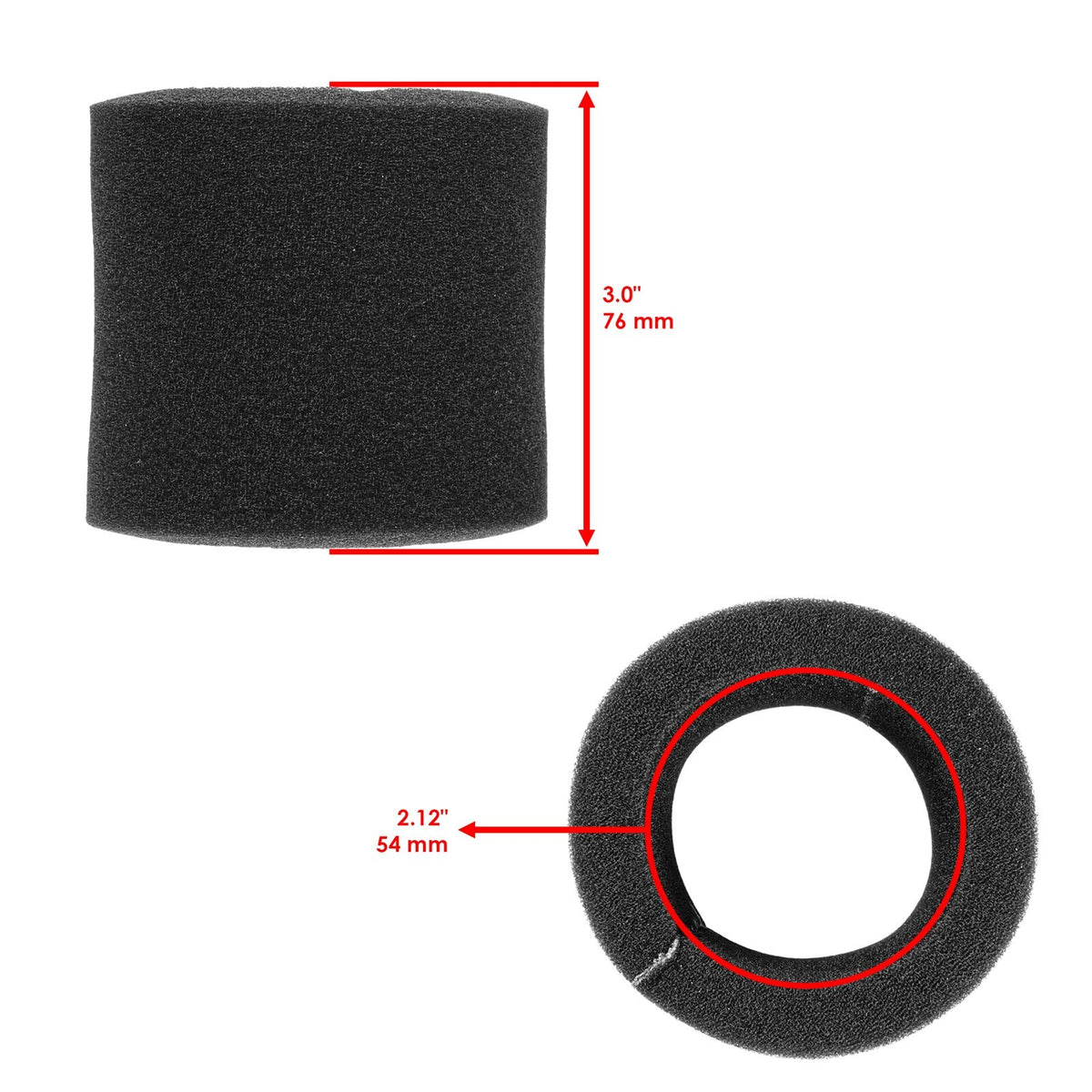 Air Filter Replacement for Honda Reflex 200 TLR200 (1986–1987)