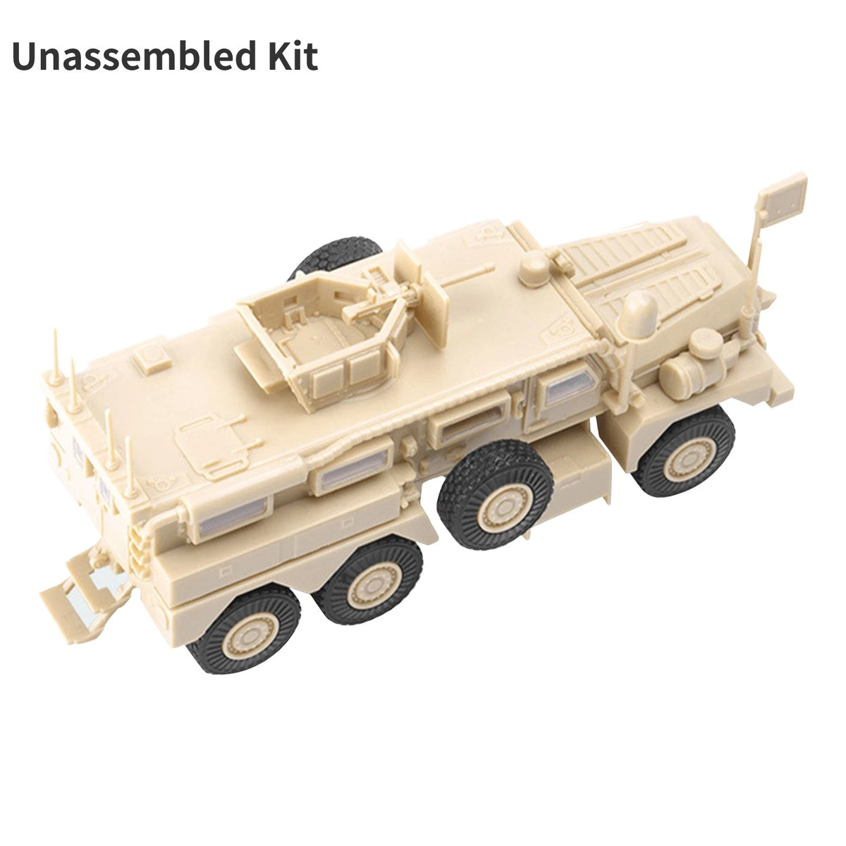 1:72 Sd.Kfz.7 Half-track Model Kit for Cougar 6x6 MRAP (Unassembled)