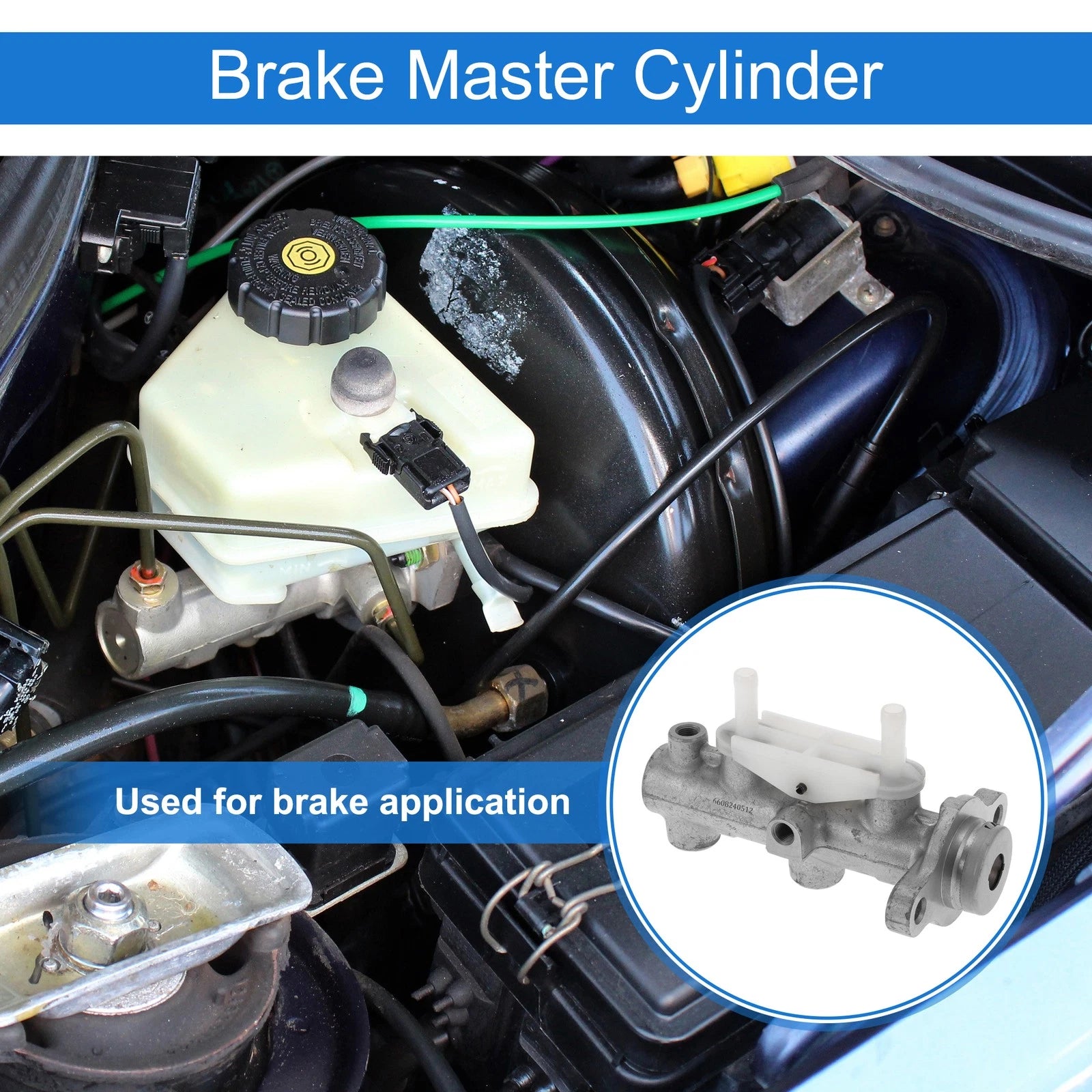 Brake Master Cylinder Replacement for Mitsubishi Outlander (2003–2004)