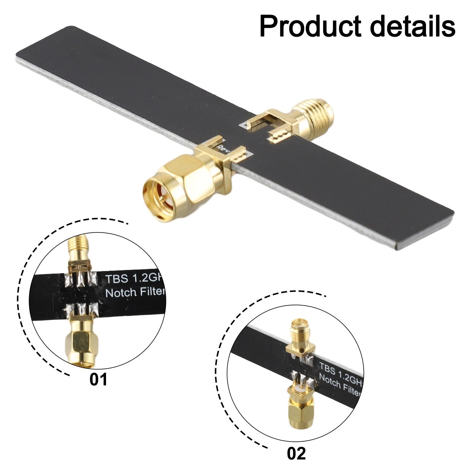 Notch Filter for 1 2 and 1 3GHz Systems