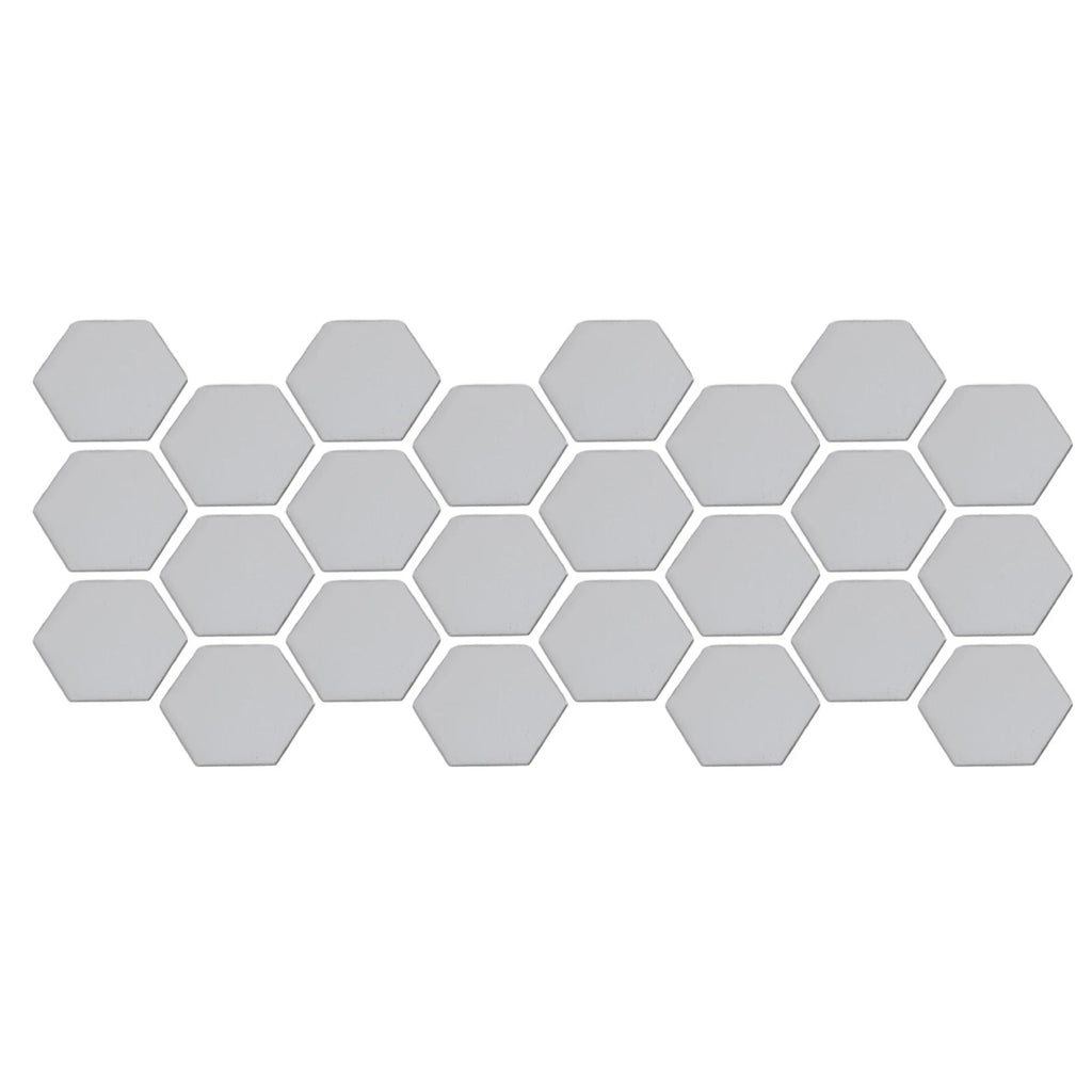 24Pcs 3D Mirror Hexagon Wall Stickers for Room Decor DIY Kit