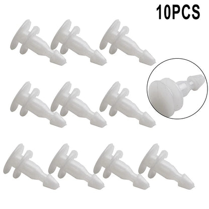 Fender Clips for Nissan Navara D22 (2001–2015) - Plastic White Fasteners