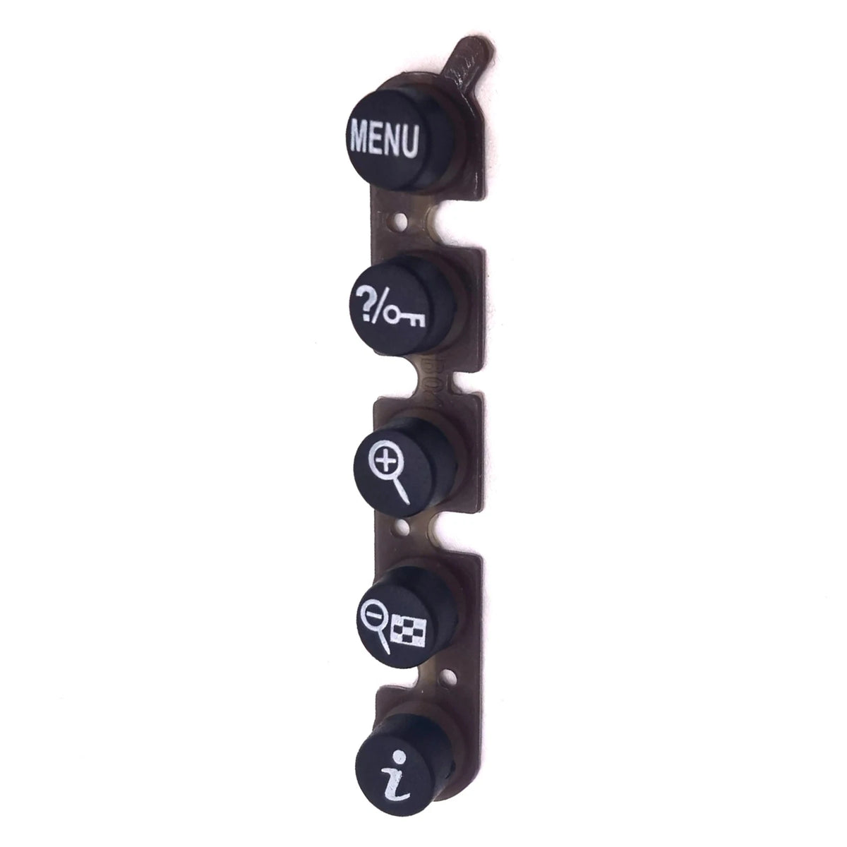 Rear Cover Rubber Key Menu Button Strip for Nikon D750 (2014–2017)