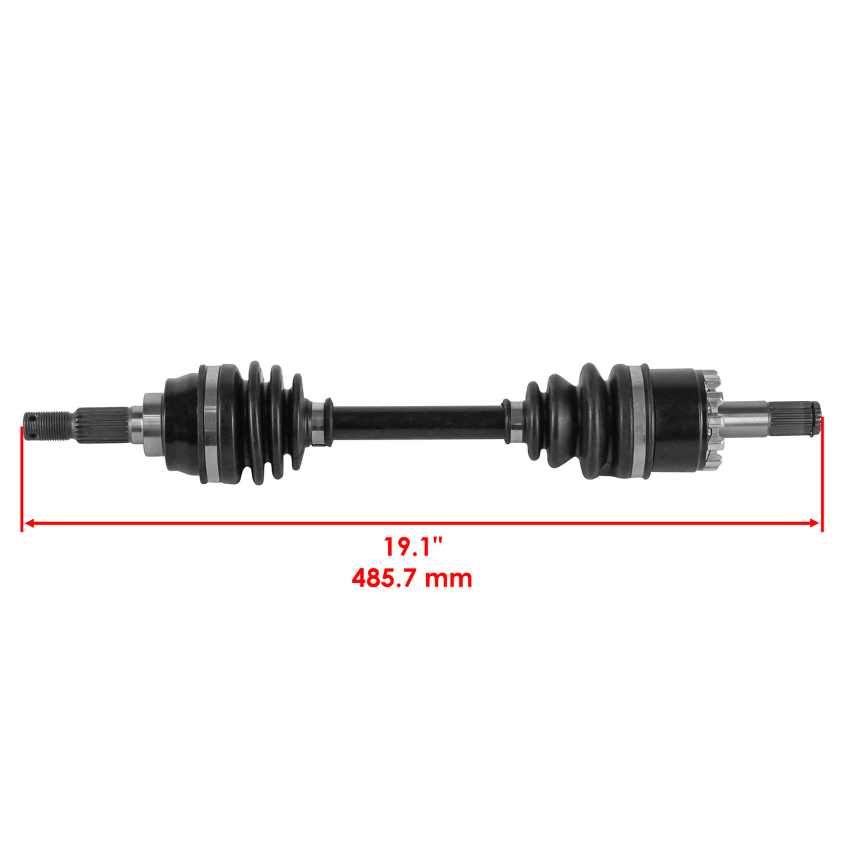 Front Left Complete CV Joint Axle Replacement for Kawasaki Prairie 700 (2004–2006)