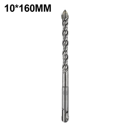 Rotary Mode Cross Drill Bit for SDS PLUS - Dual Groove for Speedy Drilling