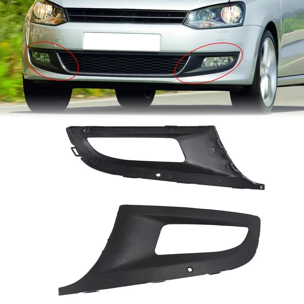 Front Bumper Fog Light Grille Cover for VW Polo (2010–2013)