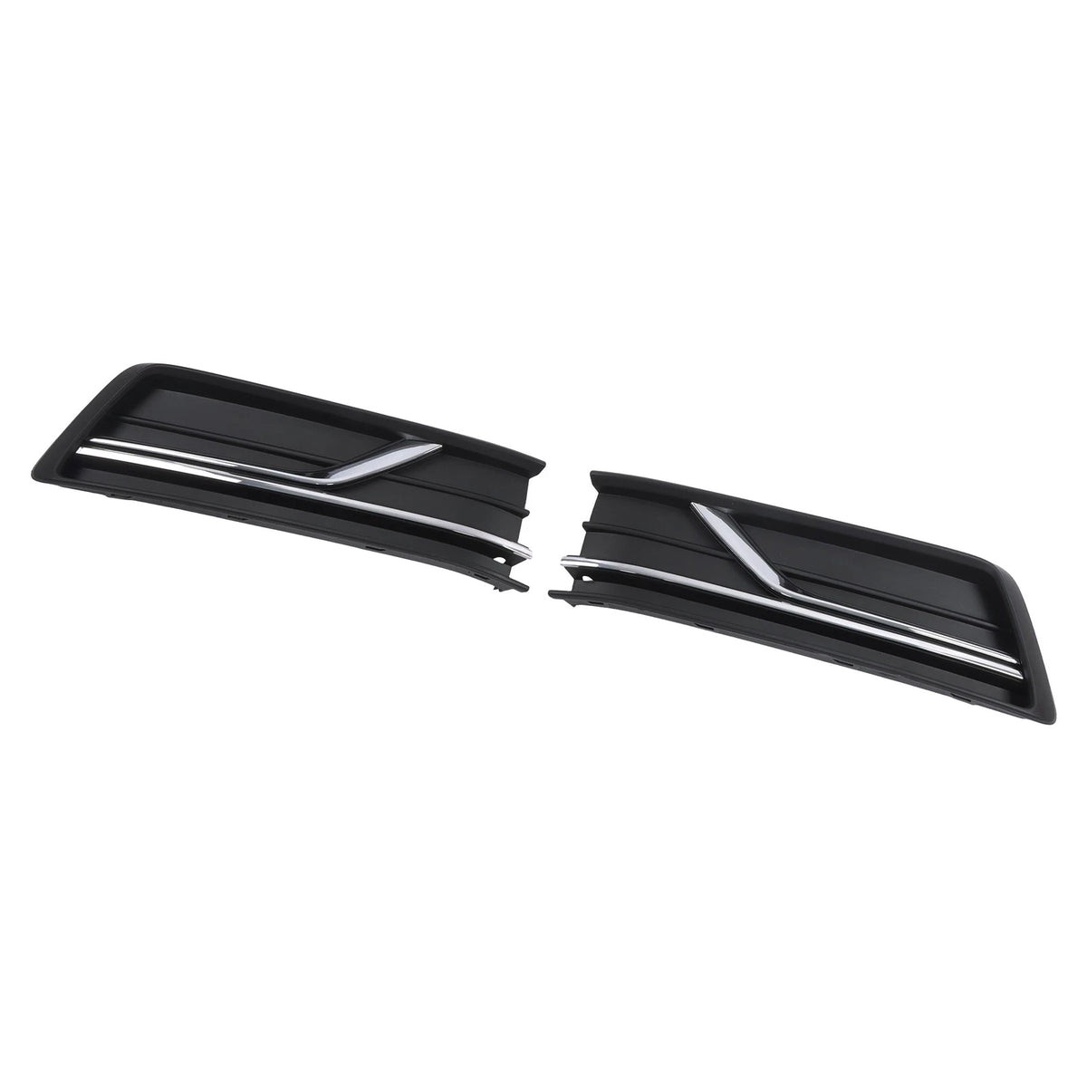 Set of 2 Fog Light Covers for Volkswagen Passat (2016–2019) Black