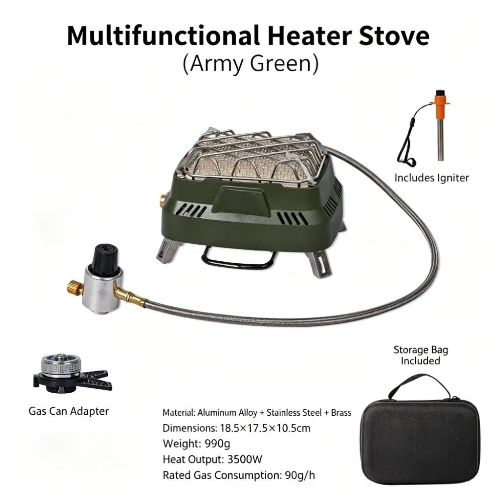 Portable Camping Stove for Winter Camping - Quick Water Boiling