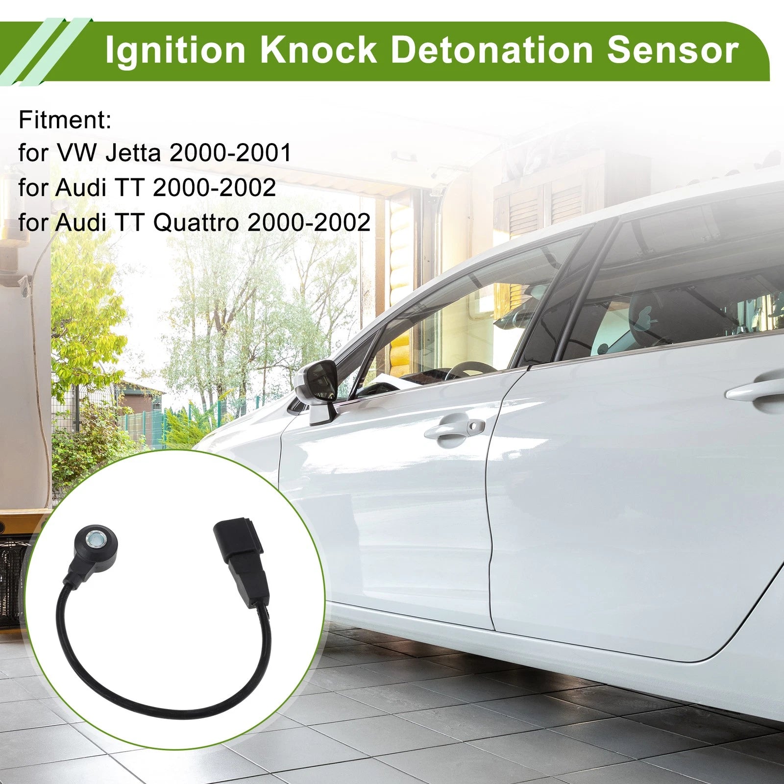 Ignition Knock Detonation Sensor No.06A905377B for VW Jetta (2000–2001)