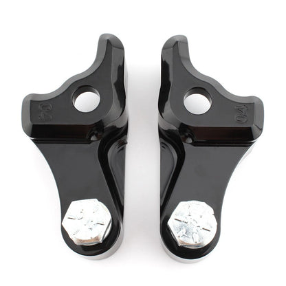 1" Rear Shock Lowering Blocks Kit for Harley Touring Glide FLHR FLHT (2009–2025)
