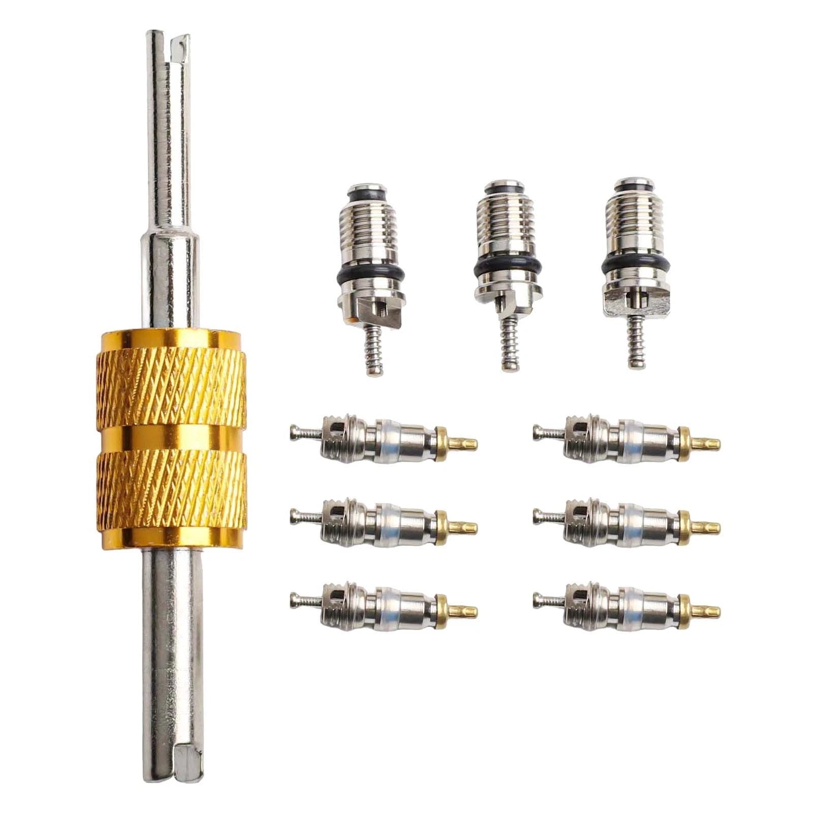 R134a Car AC Maintenance Kit Valve Core Remover Installer Tools