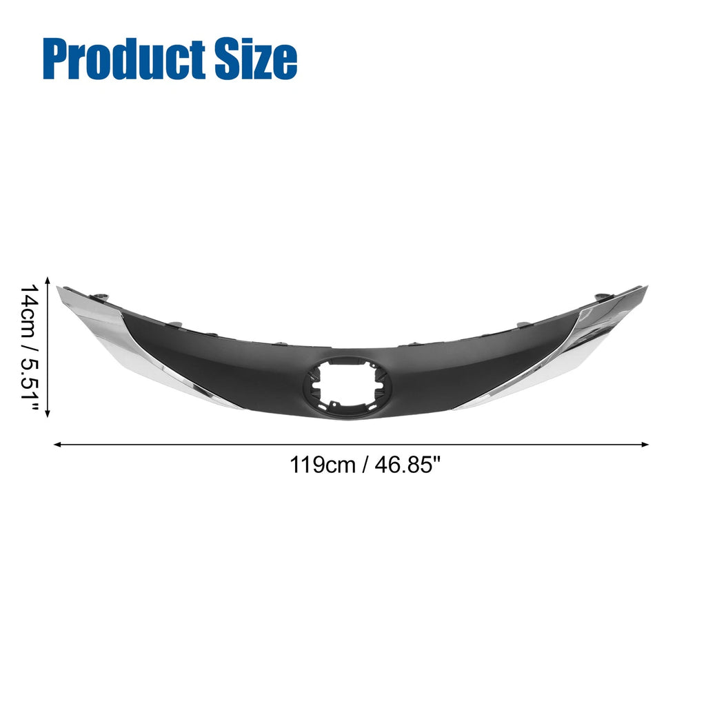 Front Hood Bumper Grille Grill Replacement for Toyota Sienna (2011–2020)