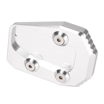 Kickstand Side Stand Extension Pad for Yamaha MT09 (2013–2016) Silver