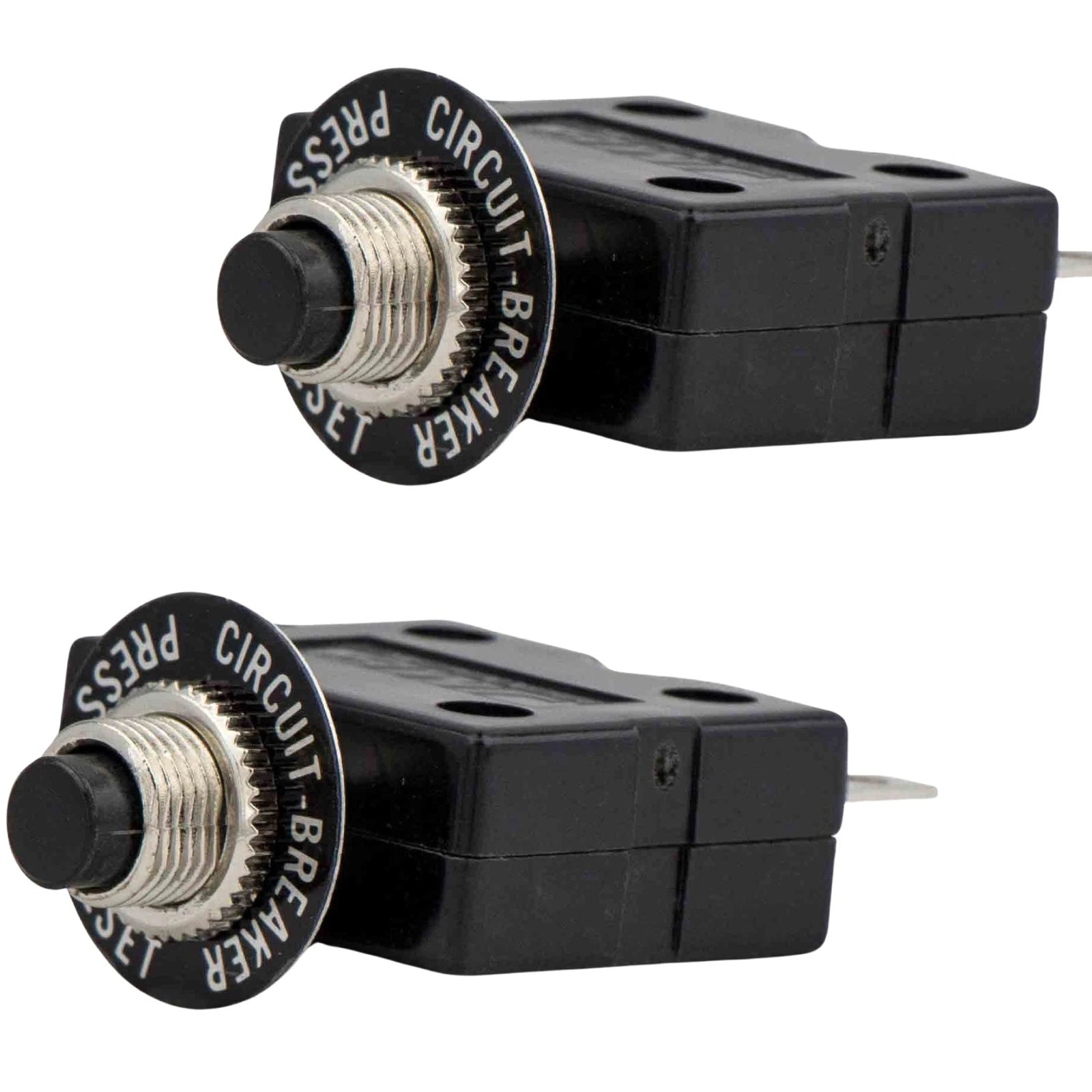 2X Terminal Circuit Breaker with Reset Button, 5 Amp FO1678-M2 for