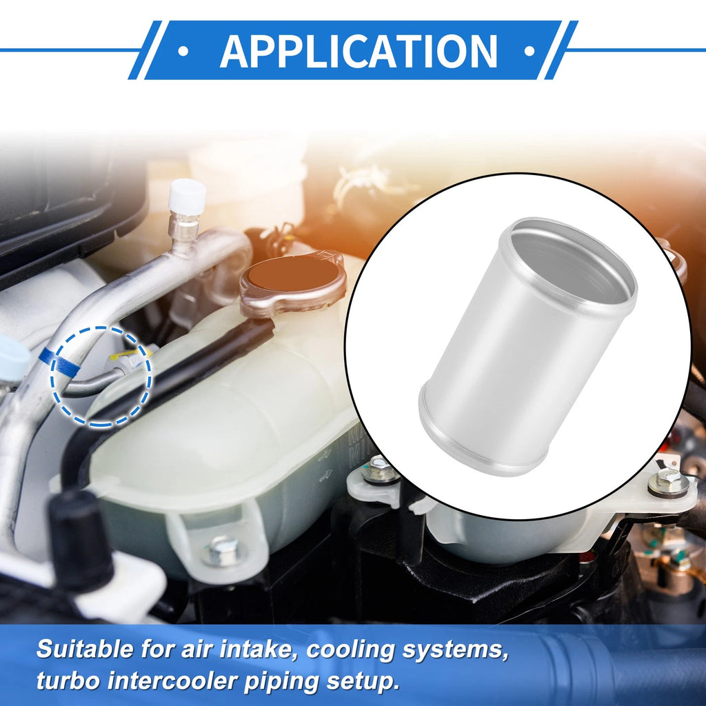 2.99" OD Intercooler Pipe for - Brushed Silver Tone