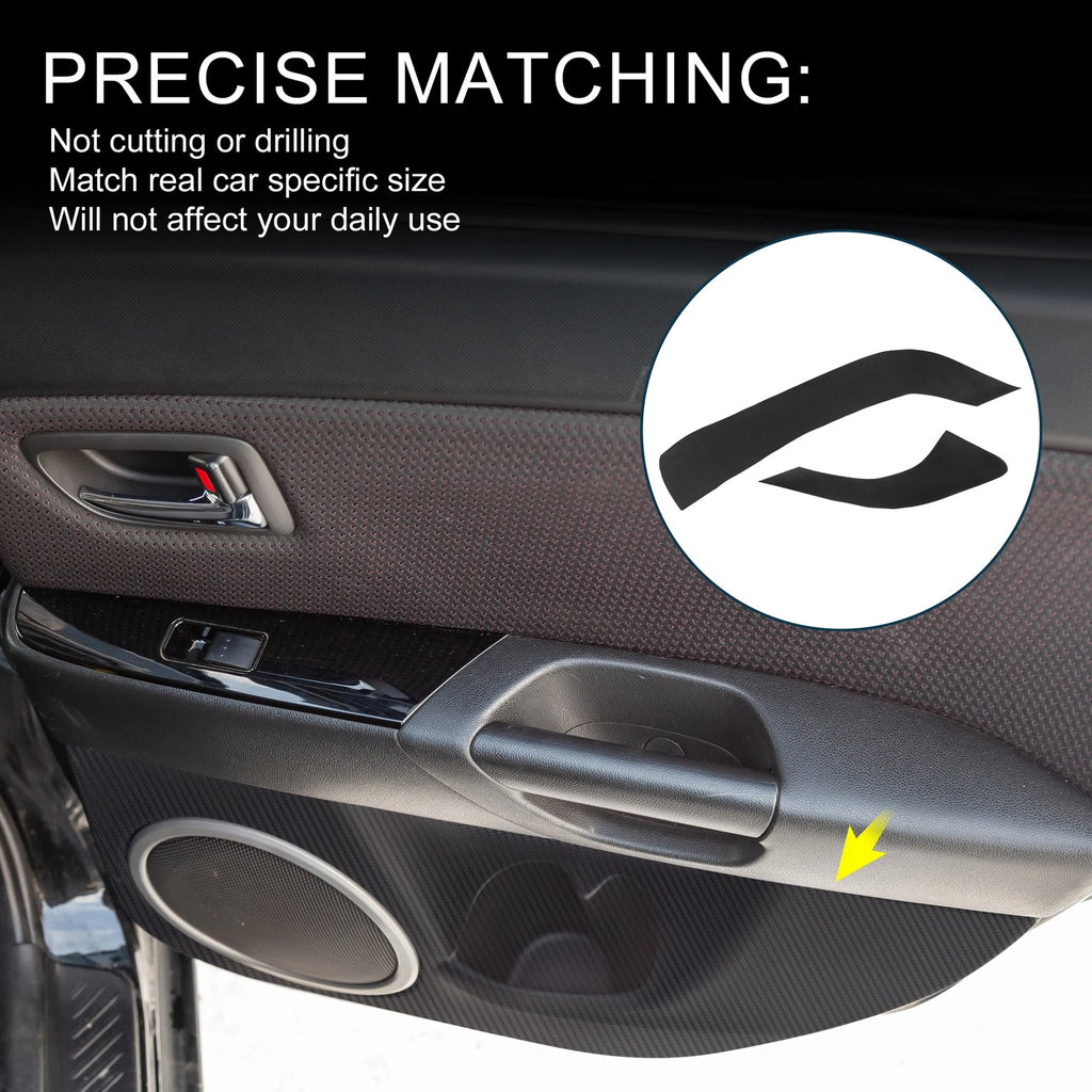 Door Kick Guard Set for Mazda CX-30 Front Rear Driver Passenger Side (2020–2023)