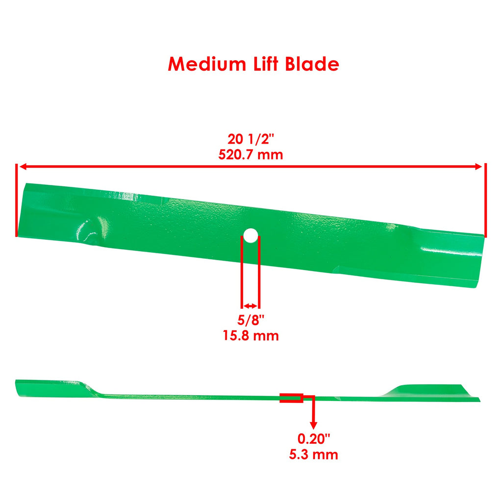 Medium Lift Blades 60 Inch Replacement for Ariens Gravely (2005–2015)