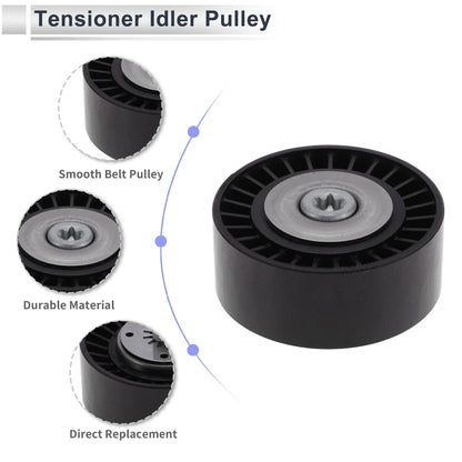 Drive Belt Idler Pulley for Audi A4 (2016–2025) No. 06M903341F Plastic