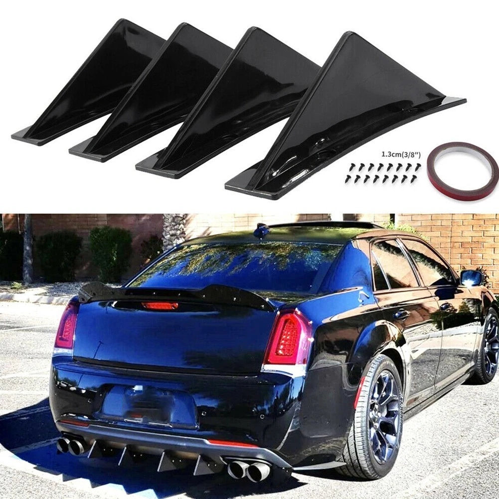 Diffuser Lip Splitter Fin Trim Cap for