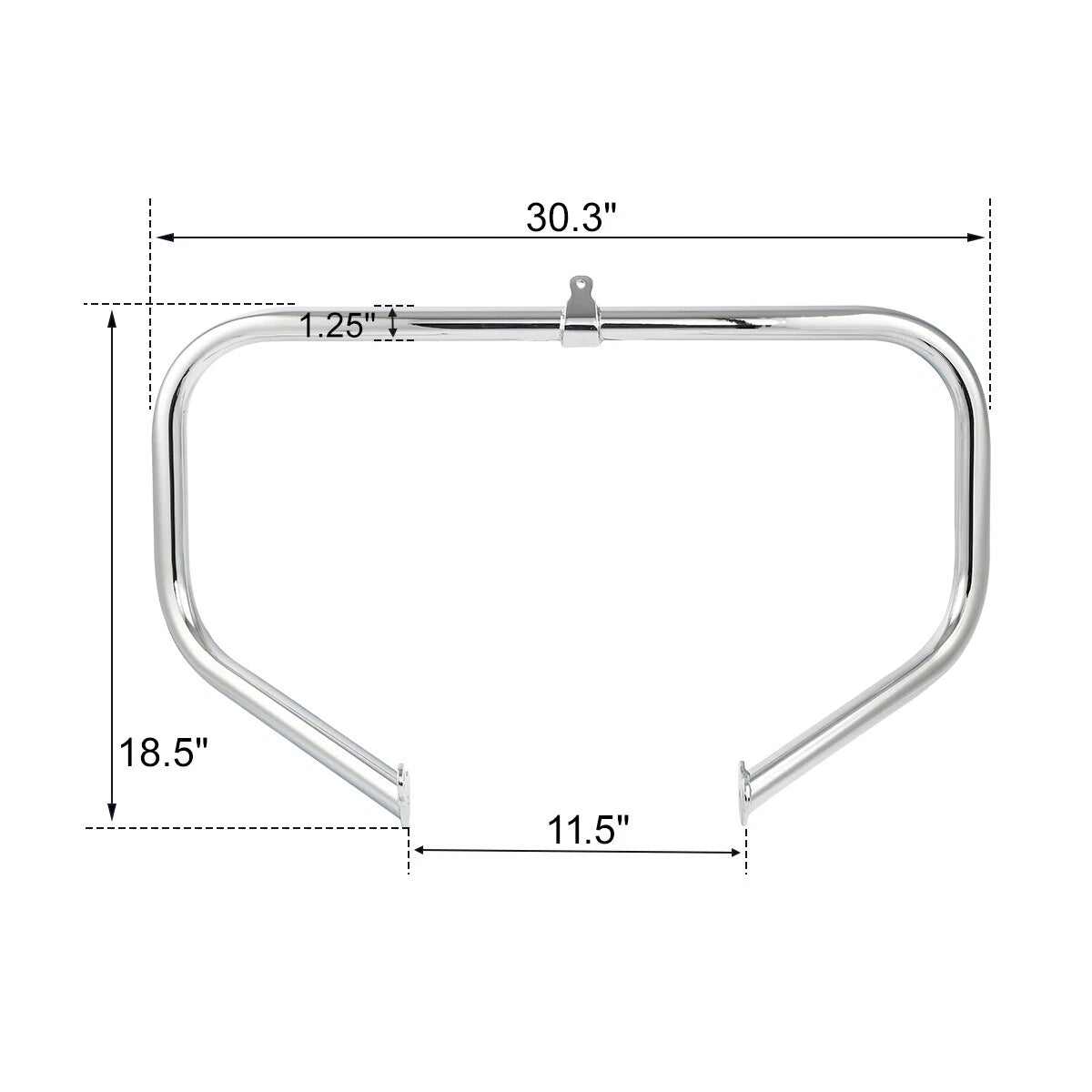Engine Guard Crash Bar for Harley Touring Electra Glide Ultra (2009–Present)