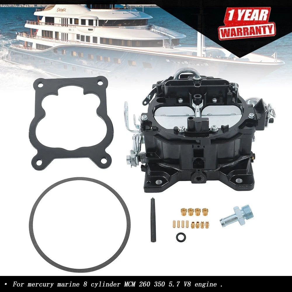 Quadrajet 4 Barrel Carburetor for Mercruiser 260 350 (17080561)