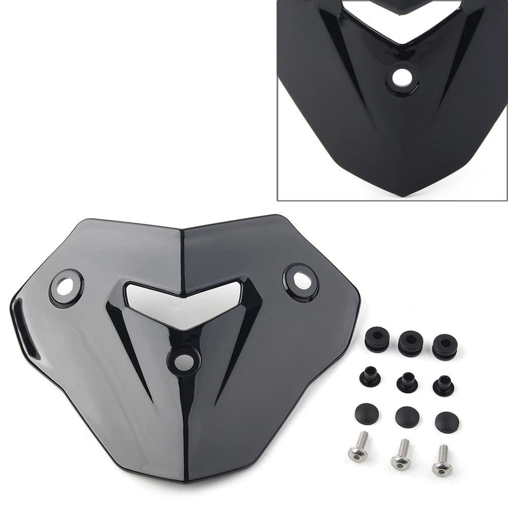 Black Front Motorcycle WindScreen Windshield Wind Deflector For BMW F900R 2020