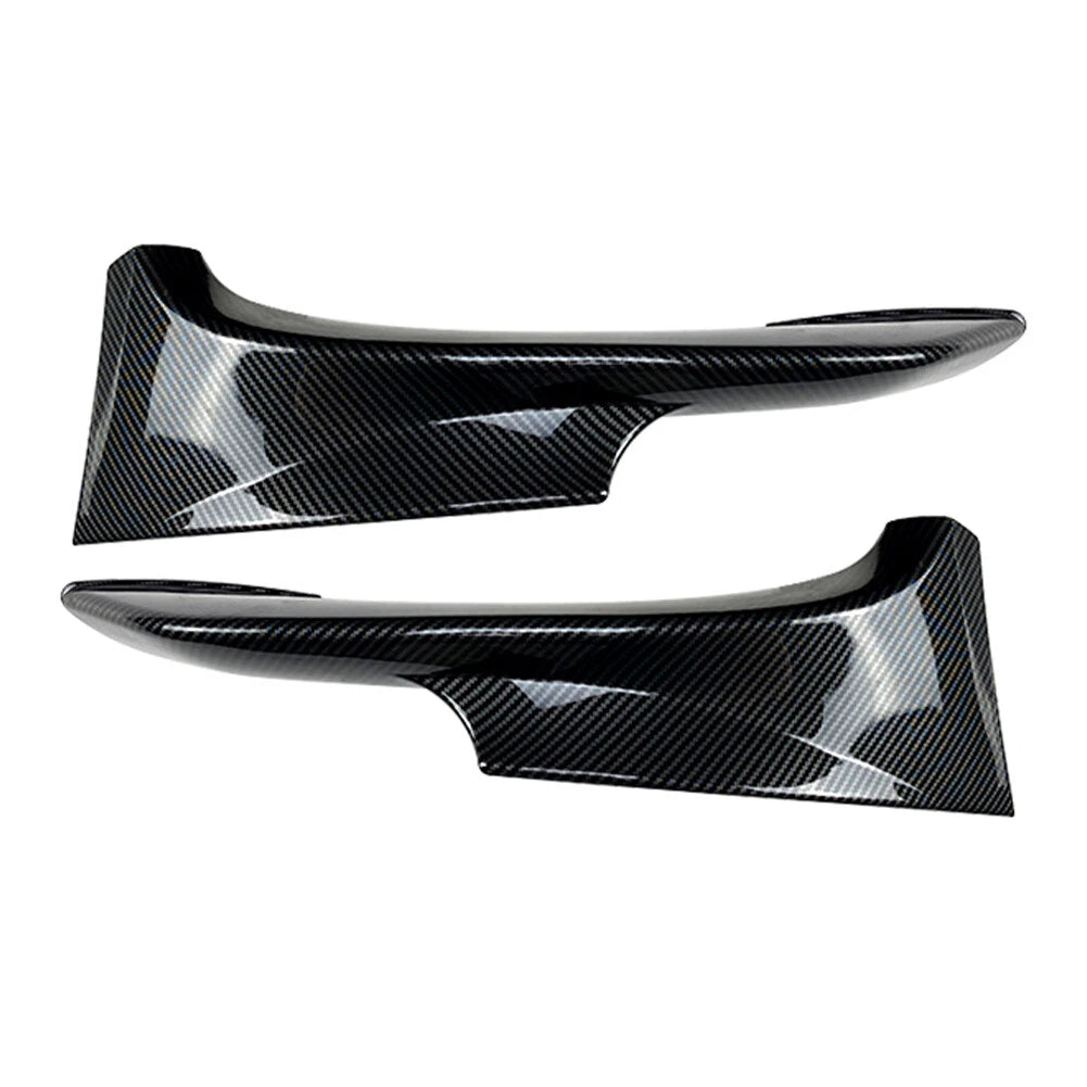 2X Front Bumper Lip Corner Splitters Carbon for BMW 3 Series E92 E93 (2007–2013)