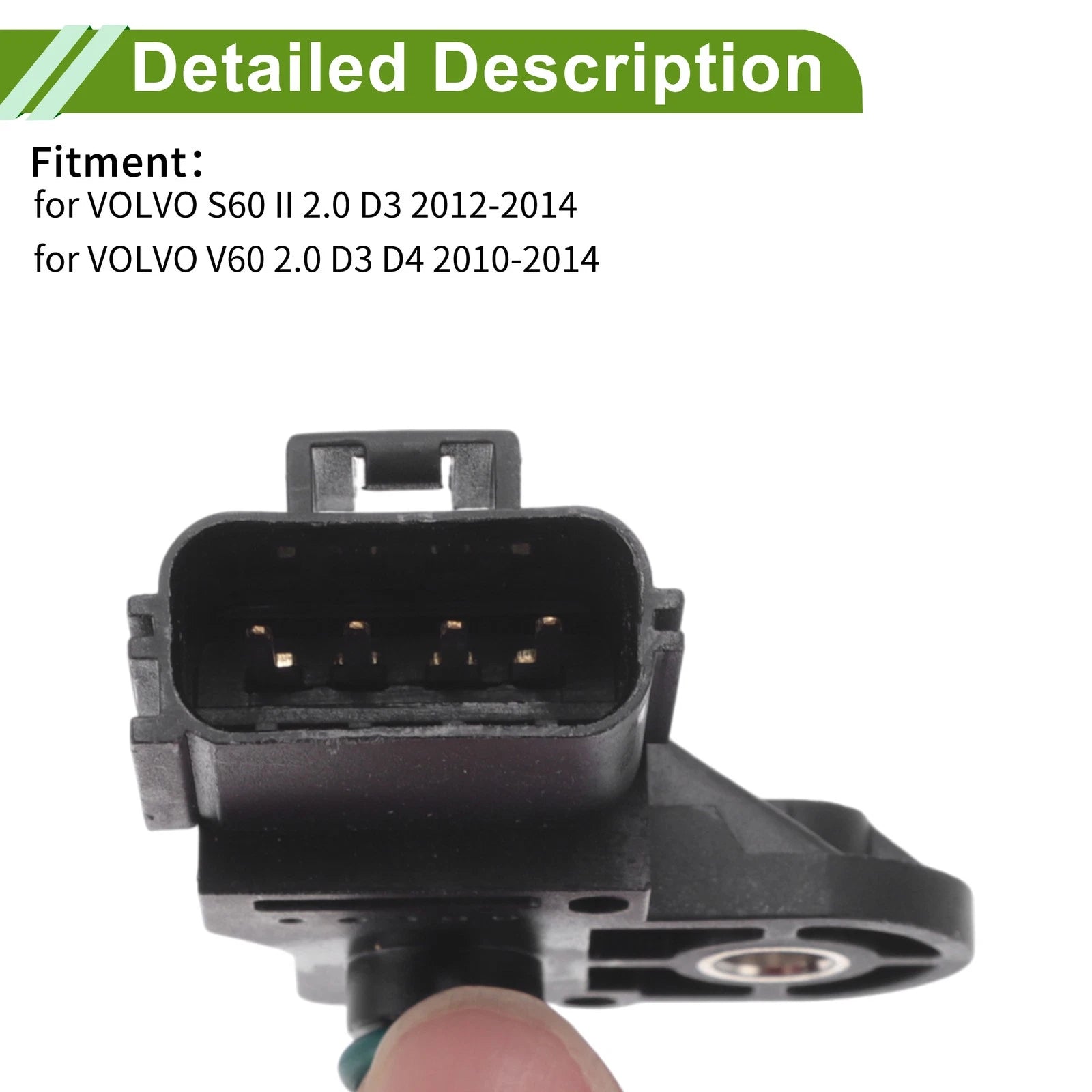 MAP Sensor No.31216308 for Volvo S60 II 2.0 D3 (2012–2014)