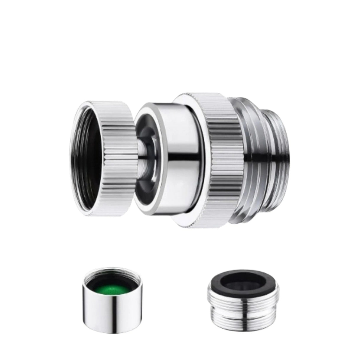Faucet Thread Adapter Kit for Garden Hose Connector (Swivel Aerator)