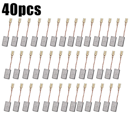40-Piece Carbon Brushes Set for Electric Drill