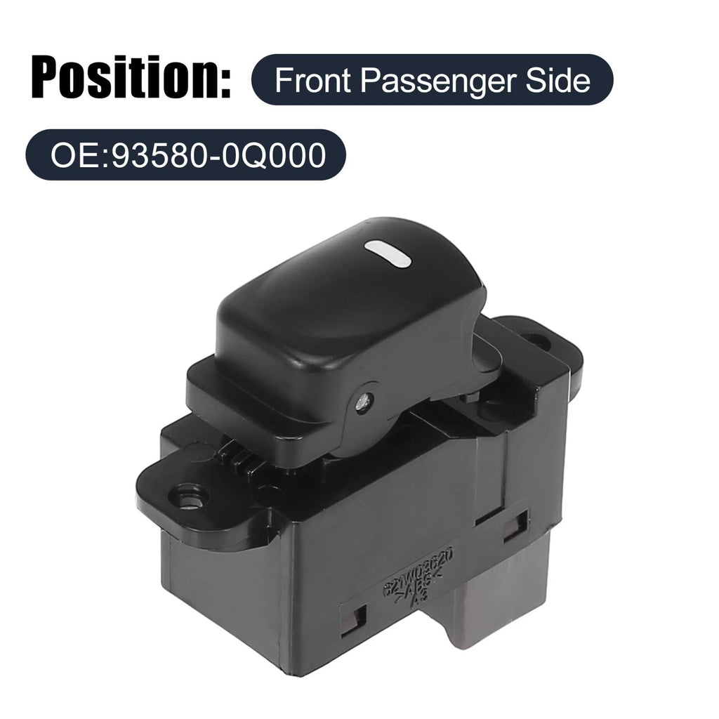 Front Passenger Side Power Window Switch for Hyundai Elantra (2008–2010)