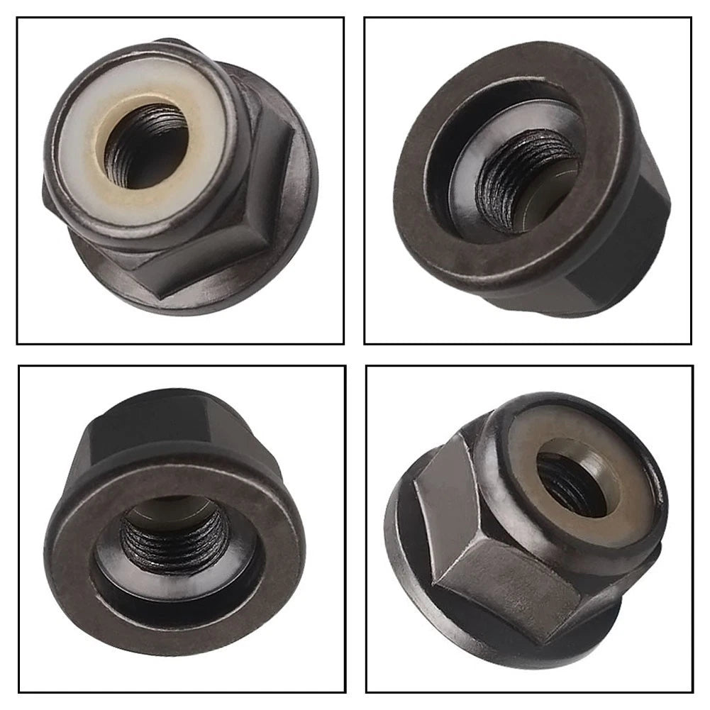 2X Reverse Thread Collar Nut M10x1.0 Left Hand for String Trimmer FS36