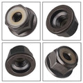 2X Reverse Thread Collar Nut M10x1.0 Left Hand for String Trimmer FS36
