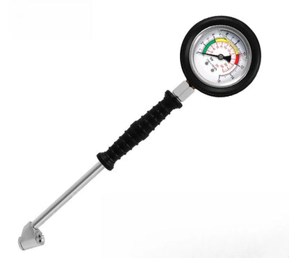 Tire Pressure Gauge for Car Truck with Secure Barb Hook