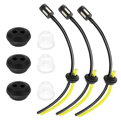 9 Piece Fuel Line Filter Kit for Strimmers Lawn Mowers (2010–2023)