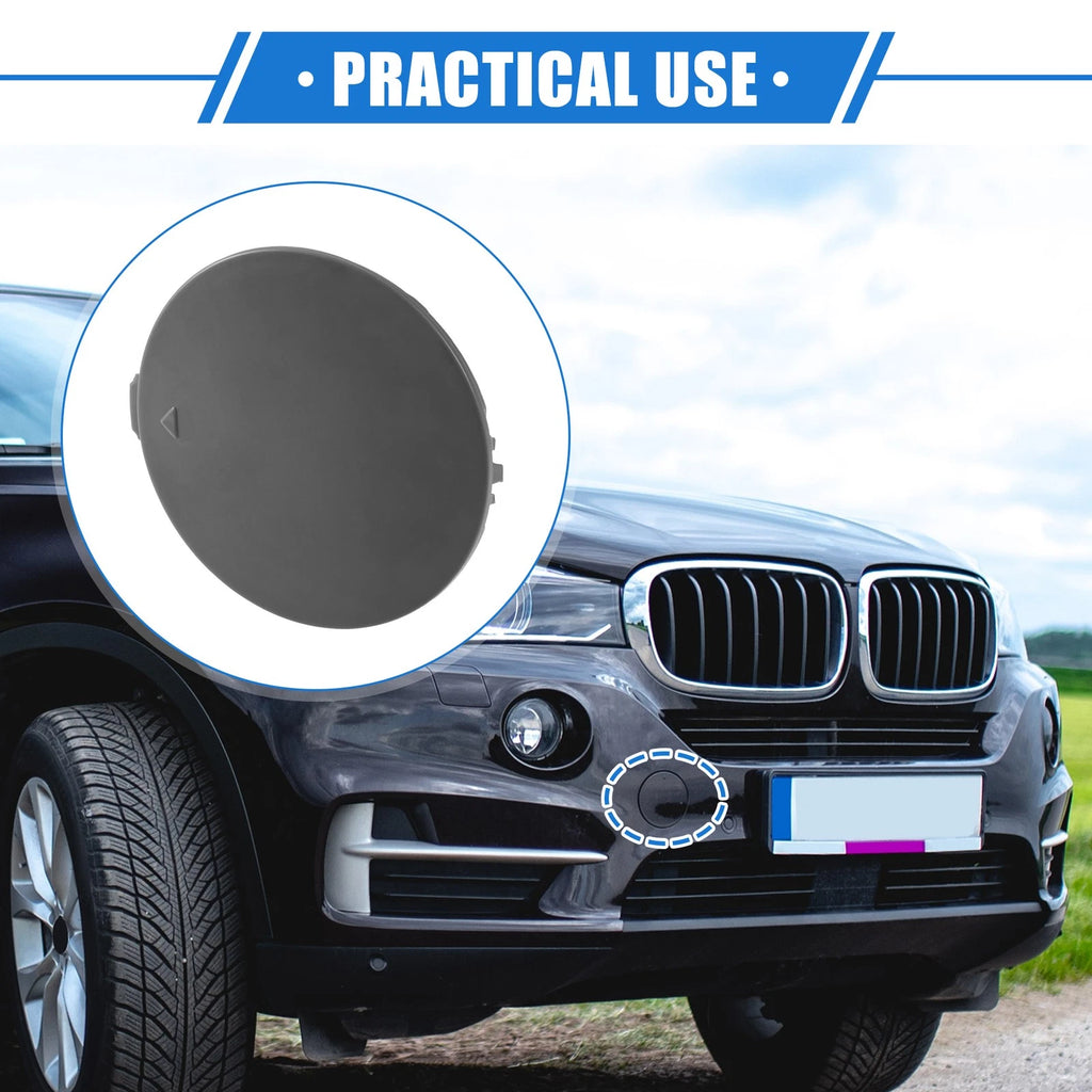 Front Right Tow Hook Eye Hole Cover Cap Replacement for BMW X5 (2016–2018)